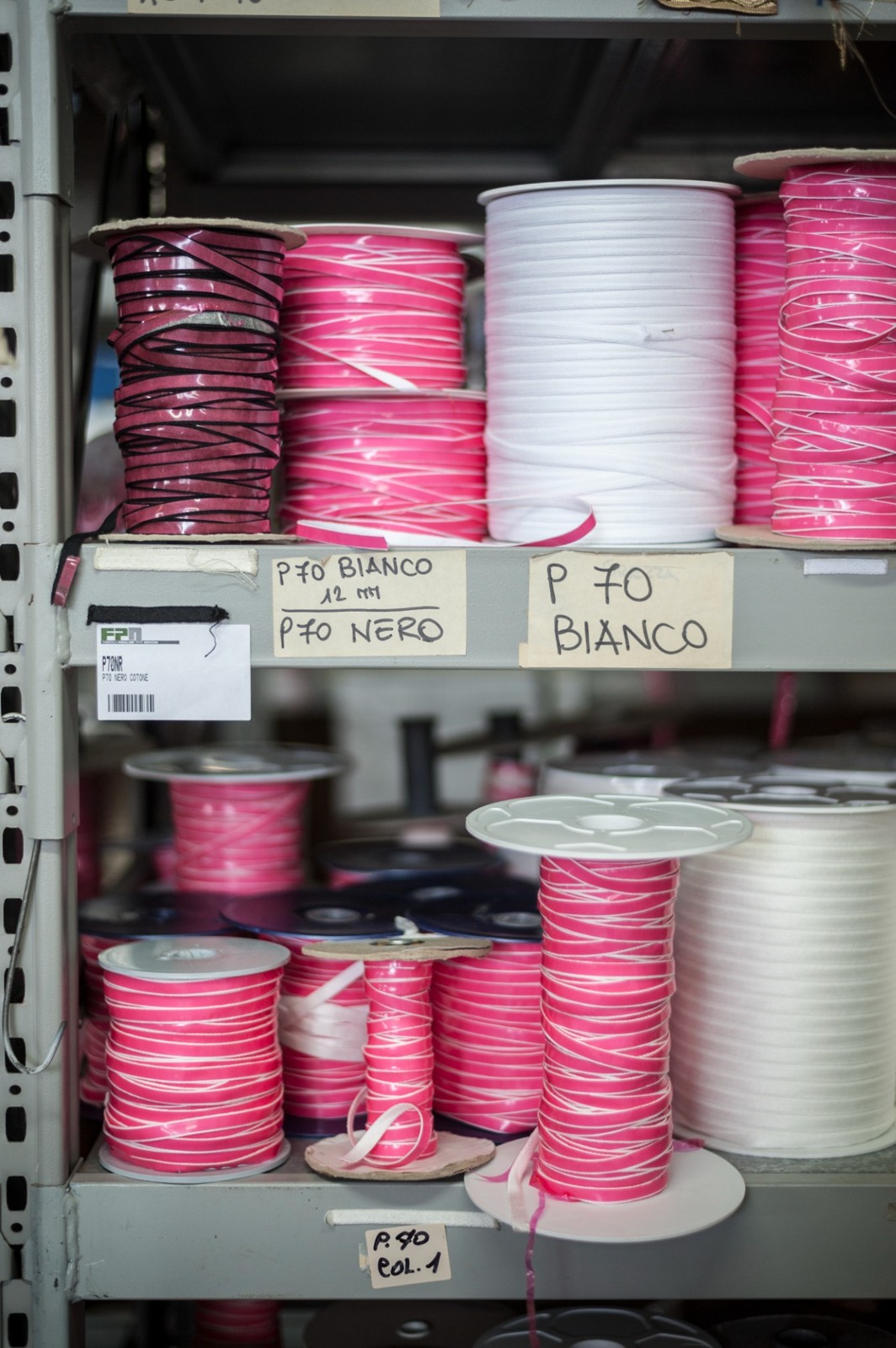 A selection of ribbons